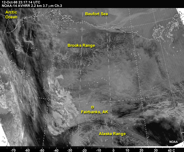 POES Shortwave IR Imagery