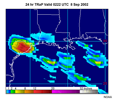 24-hour TRaP product for TS Fay