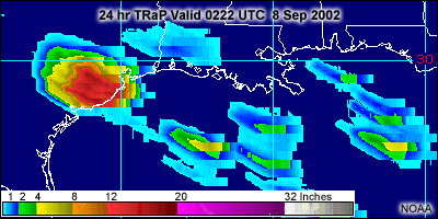 24-hour TRaP product for TS Fay