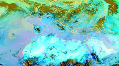 Thumbnail of the current imagery for the Europe. Link goes to Europe & Africa domain.