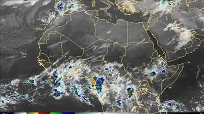 Thumbnail of the current imagery for the Northern Africa. Link goes to Europe & Africa domain.