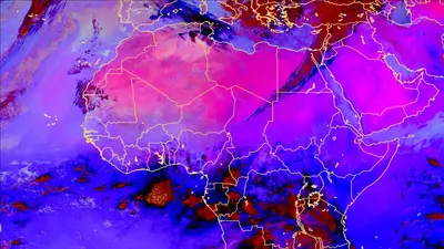 Thumbnail of the current imagery for the Northern Africa