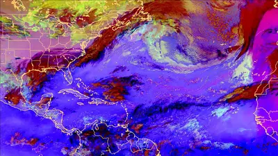 Thumbnail of the current imagery for the North Atlantic