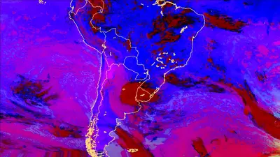 Thumbnail of the current imagery for the South America