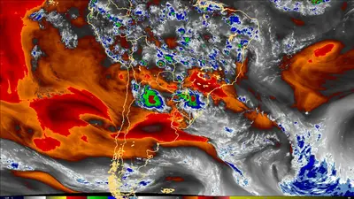 Thumbnail of the current imagery for the South America