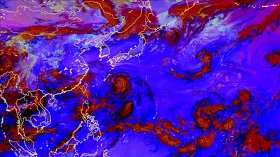 Thumbnail of the current imagery for the Western North Pacific. Link goes to Tropics domain.