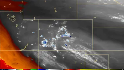 Thumbnail of the current imagery for the Colorado (GOES-West)