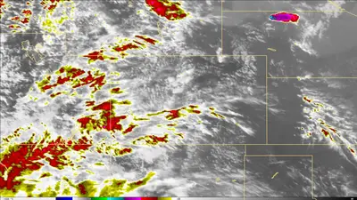 Thumbnail of the current imagery for the Colorado (GOES-East). Link goes to North America domain.