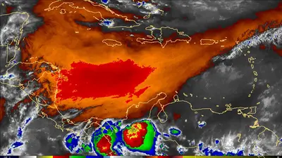 Thumbnail of the current imagery for the Caribbean Sea