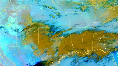 Thumbnail of the current imagery for the Central Plains. Link goes to North America domain.